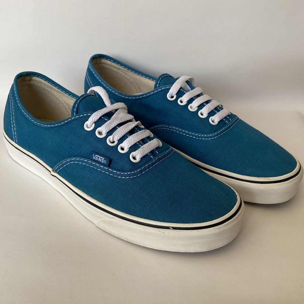 Vans Blue Canvas Sneakers